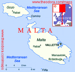 malta Map