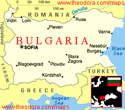 Bulgaria Map