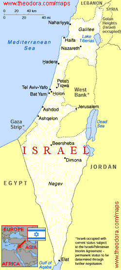 Israel Flag, Israel Map